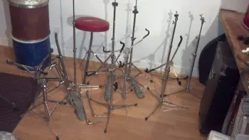 1960 Gretsch, 1969 Ludwig, and some others