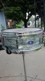 60's Leedy Sky Blue Pearl snare (extra holes)-$150 Shipped