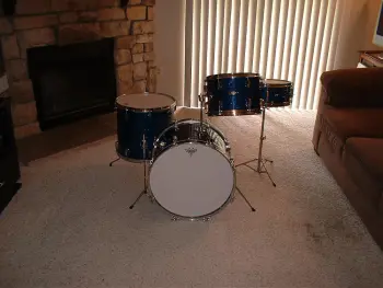 Tempro Pro 4pc, Drum Set made by Pearl late 60's or early 70's