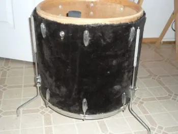 50s Slingerland BD and tom in BDP