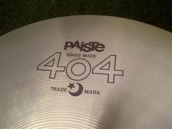 Near MINT Paiste 404 Medium HHs 14in Brown Label
