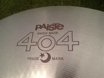 Near MINT Paiste 404 Medium HHs 14in Brown Label