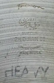 New old stock A.Zildjian-Trixon cymbals.