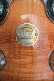 FS: Drum Workshop (DW) Exotic Olive Ash drum set - $2500