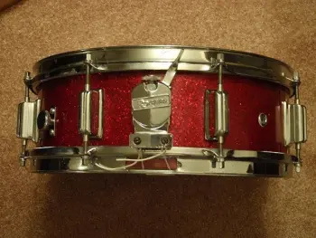 FS - Rogers Cleveland Red Sparkle Powertone Snare