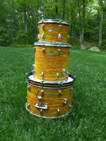 1970 Ludwig Citrus Mod 22,13,16 Rail Mount