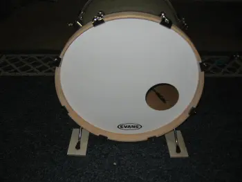 Pics 20&quot; floor tom to Bass conversion