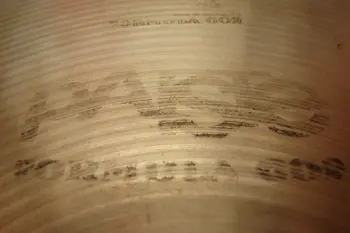Paiste 602 serial number on hi hat