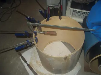 Made out of old Drumparts;-)