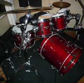 Wine red stain match