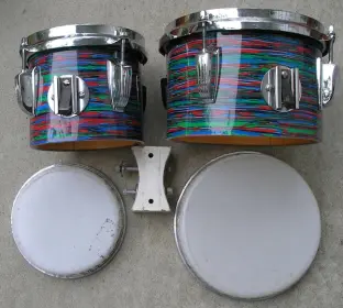 Ludwig Psych Red bongos