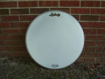 60's Ludwig 22&quot; Logo Head For Sale