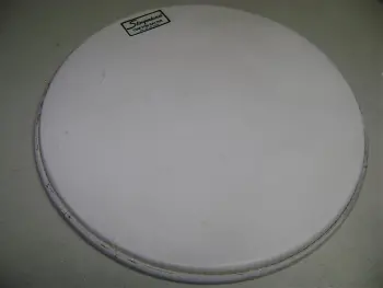 16 Inch Slingerland Floor Tom Head with 70s Square Black Logo