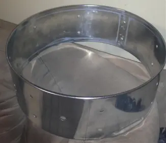 Slingy rapid strainer metal snare and 8 lugs