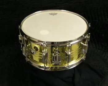 Pearl Brass Snare B4514L Restoration