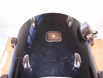 Gretsch 1980 12x14&quot;  Tome Black Nitron Wrap