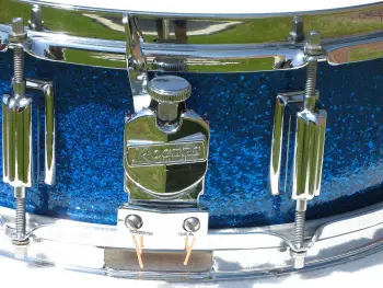 Roger Tower snare with and without muffler