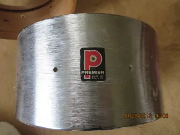 Snagged a Premier 6.5 by 14 Brushed Chrome snare today!