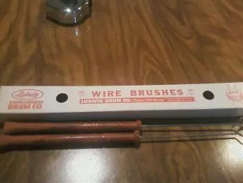 Ludwig Brushes with Box, &amp; Woodblock
