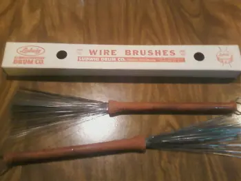 Ludwig Brushes with Box, &amp; Woodblock