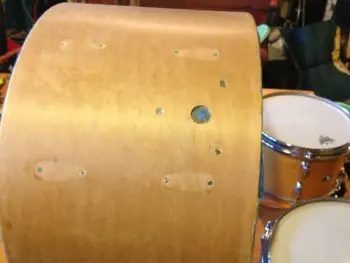 Slingerland Bass Drum Tom Mount question
