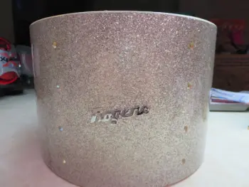 Rogers 8 by 12 Silver Sparkle Cleveland SHELL...