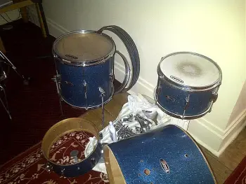 Early 1960s Pearl 4 Piece Kit