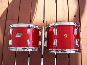 Ludwig Toms Red Sparkle