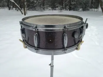 rare Gretsch Round Badge Starlight Sparkle drums!