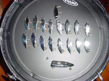 Sonor Teardrop Lugs and Tom Mount Base