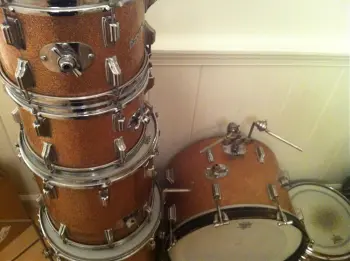 Rogers Champagne Sparkle Cleveland 5 Piece Kit