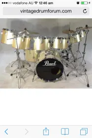 Pearl Phenolic Dyna Family Concert Tom Kit