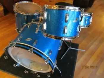 Ludwig Blue Sparkle Deluxe Classic