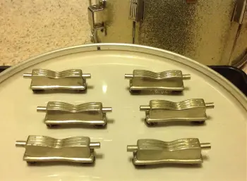 Nickel clubdate/pioneer lugs for your chrome ones