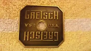 Wanted Gretsch Square badge 80's