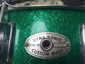 Rogers 3-pc Green Sparkle with Dyna on eBay!