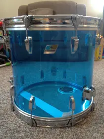 Ludwig 18&quot; Blue Vistalite FT.  LOCAL MI PICK UP ONLY