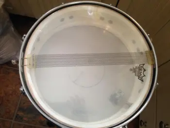 60's Ludwig 'Dowbeat' model 4&quot;x14&quot; snare in original Black Oyster Pearl