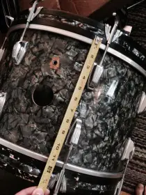 60s Ludwig Jazzette Bass Drum Find BDP