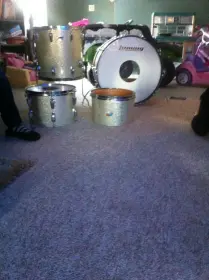 Ludwig Mid-70s Silver Sparkle Project Kit