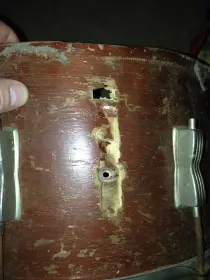 WFL 8x15 Mahogany Snare, worth fixing?
