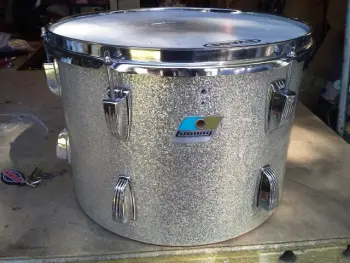 70s 10x14 ludwig silver sparkle
