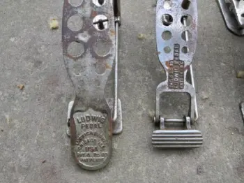 Vintage Leedy and also Ludwig foot pedals...