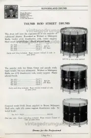 1930's Slingerland 15&quot; Marching snare