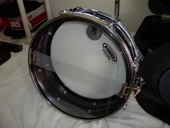 LUDWIG ACROLITE BLACK GALAXY 5X14&quot; WITH UFO CASE + extras