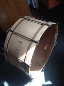 Odd size bass drum heads.