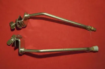 Vintage Bass Drum Hoop Mount Spurs (Leedy?)