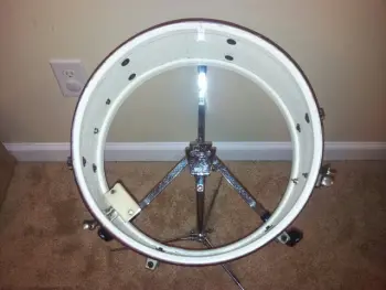 Rare finish Pioneer snare in copper lacquer