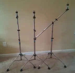 Nice set of 70's Ludwig Atlas Stands