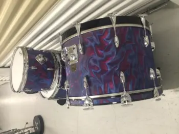 1970s Gretsch Peacock Satin Flame